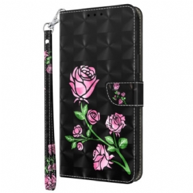 Kotelot Sony Xperia 5 IV Suojaketju Kuori Strap Roses