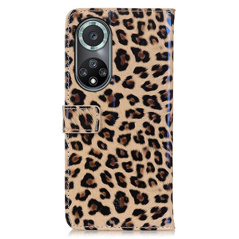 Kotelot Honor 50 Pro Pro Simple Leopard