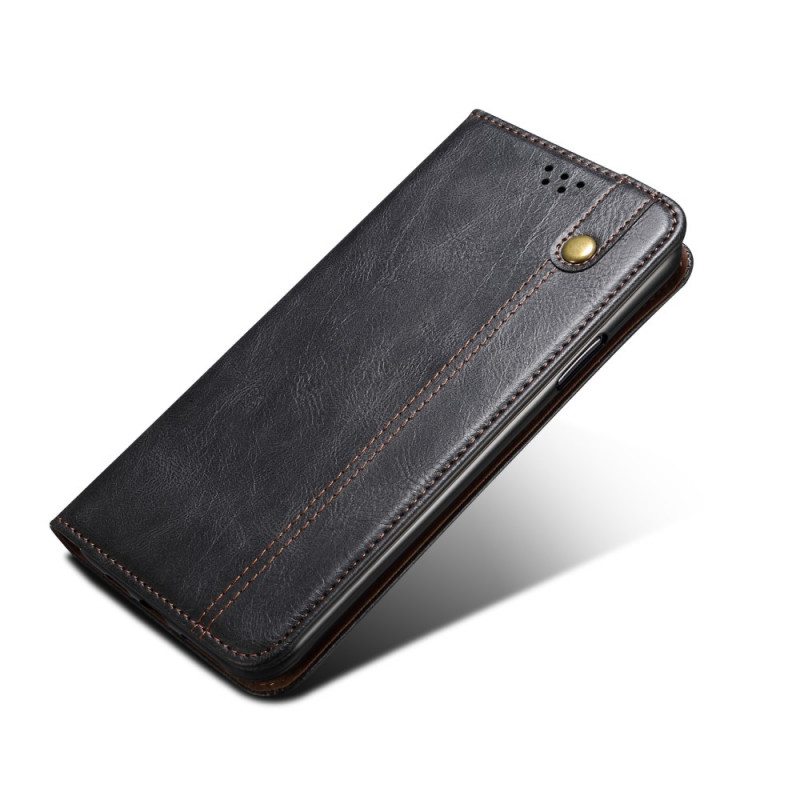 Puhelinkuoret Honor 50 Pro Kotelot Flip Pro Waxed Faux Leather