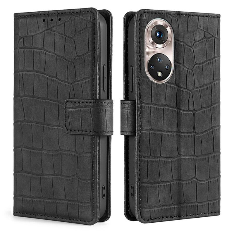 Flip Case Huawei Nova 9 Pro Ihokosketuskrokotiili