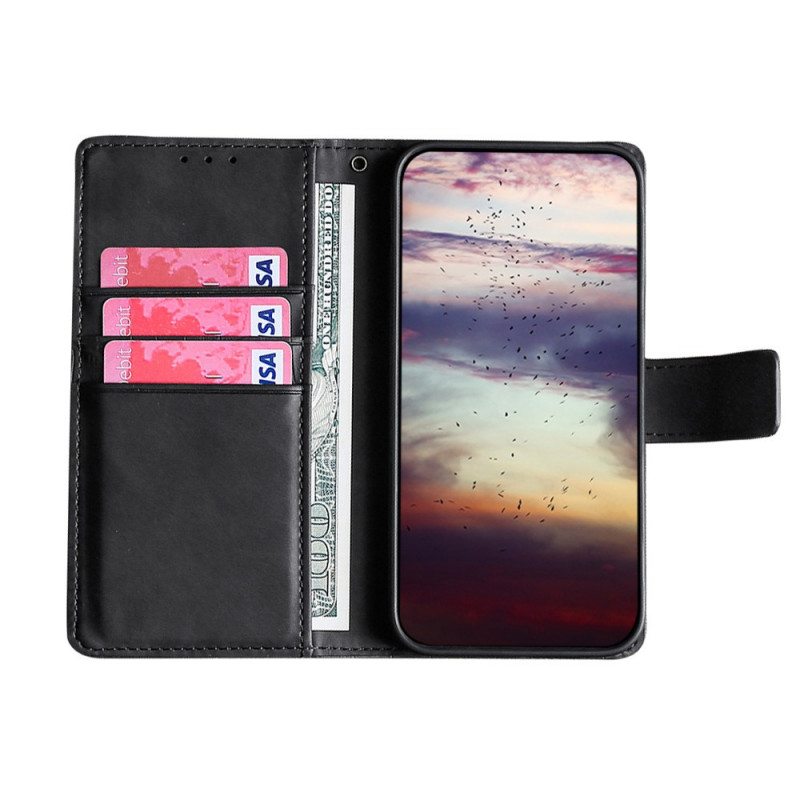 Flip Case Huawei Nova 9 Pro Ihokosketuskrokotiili