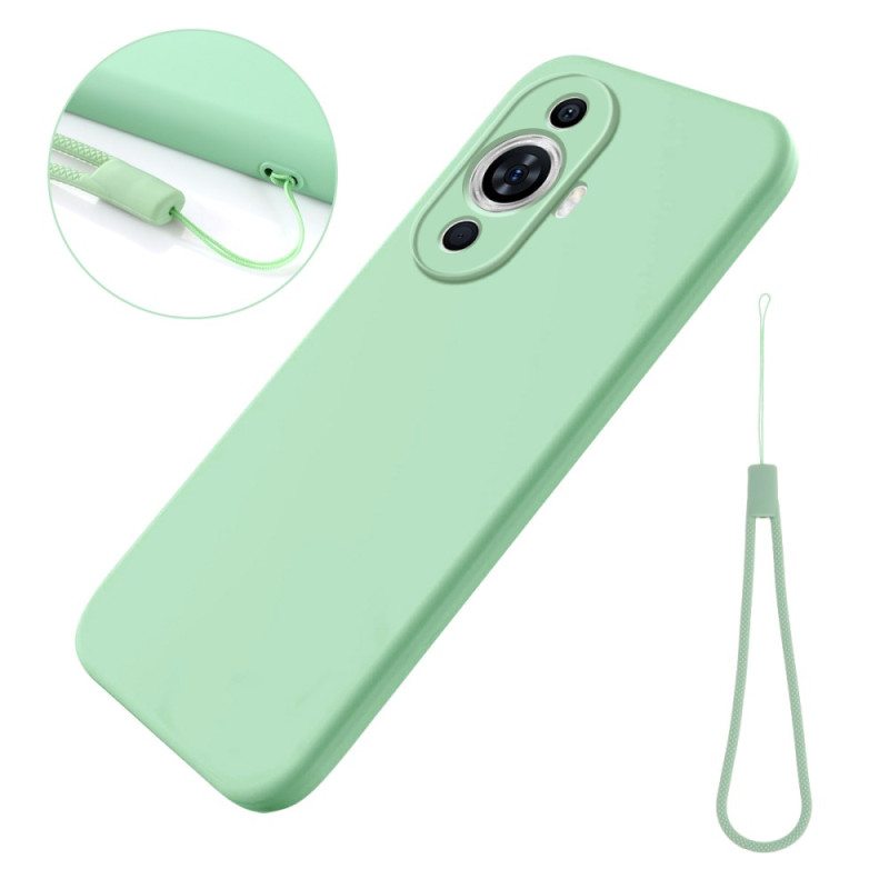 Case Huawei Nova 12s Puhelinkuoret Nestemäinen Silikonihihna