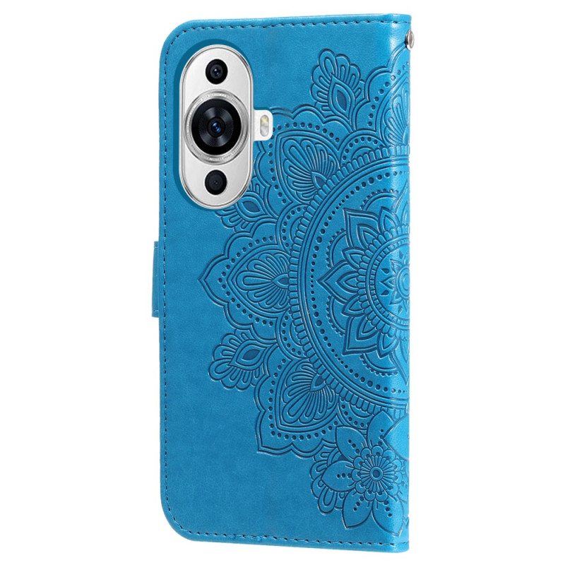 Kotelot Huawei Nova 12s Mandala-koriste Hihnalla