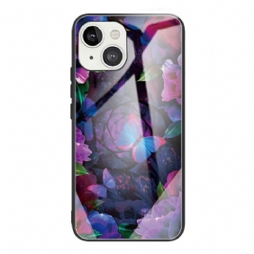 Case iPhone 13 Mini Butterflies Variation Karkaistu Lasi