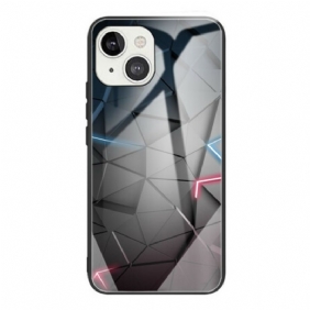 Case iPhone 13 Mini Karkaistu Lasi Geometria