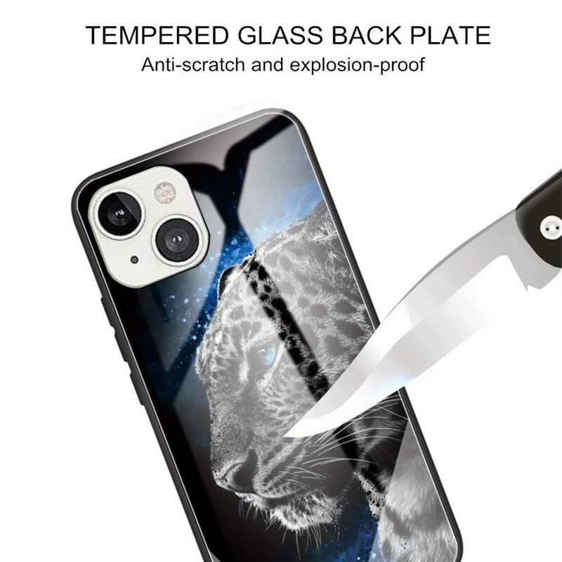 Case iPhone 13 Mini Kissan Kasvojen Karkaistu Lasi