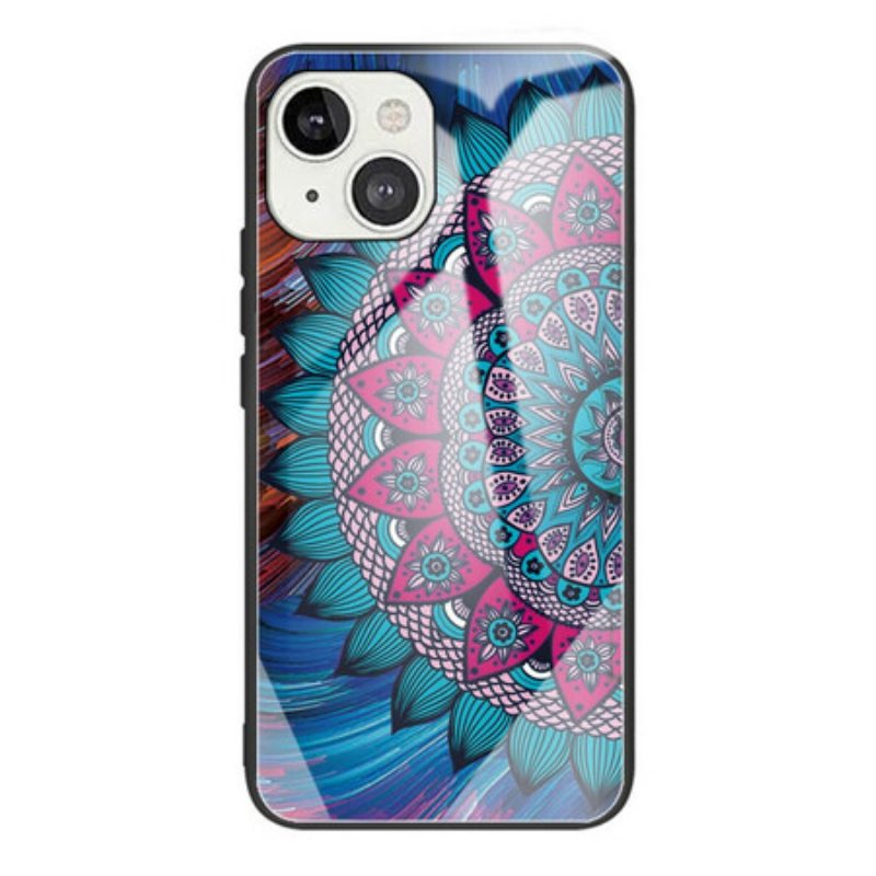 Case iPhone 13 Mini Mandala Karkaistu Lasi