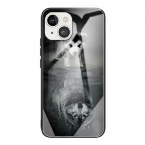 Case iPhone 13 Mini Puppy Dream Karkaistu Lasi