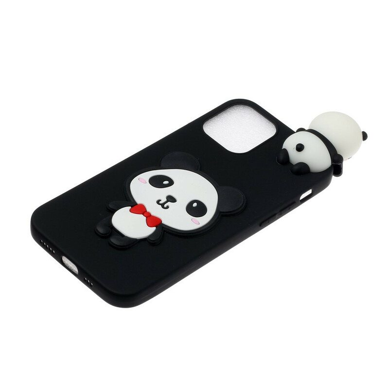 Kuori iPhone 13 Mini 3d Panda