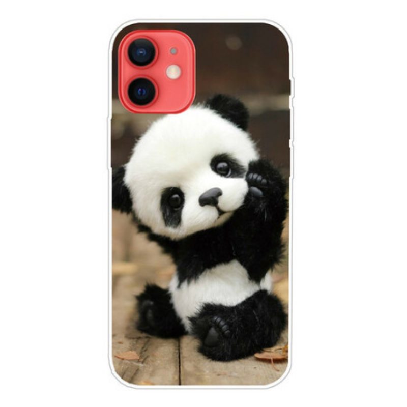 Kuori iPhone 13 Mini Joustava Panda