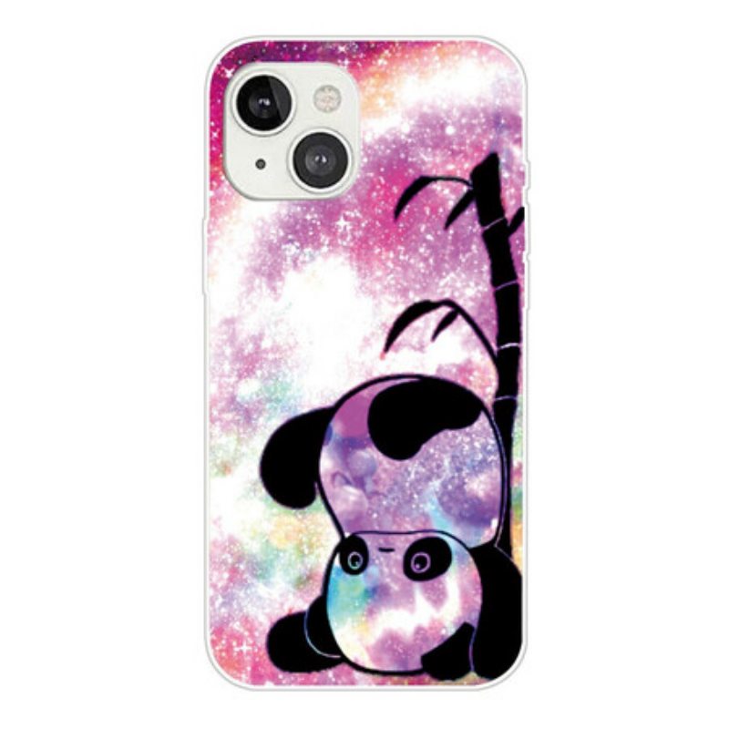 Kuori iPhone 13 Mini Panda Ja Bambu