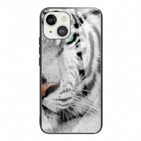 Kuori iPhone 13 Mini Tiger Karkaistu Lasi