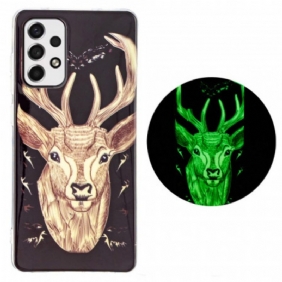 Case Samsung Galaxy A33 5G Fluoresoiva Majestic Deer