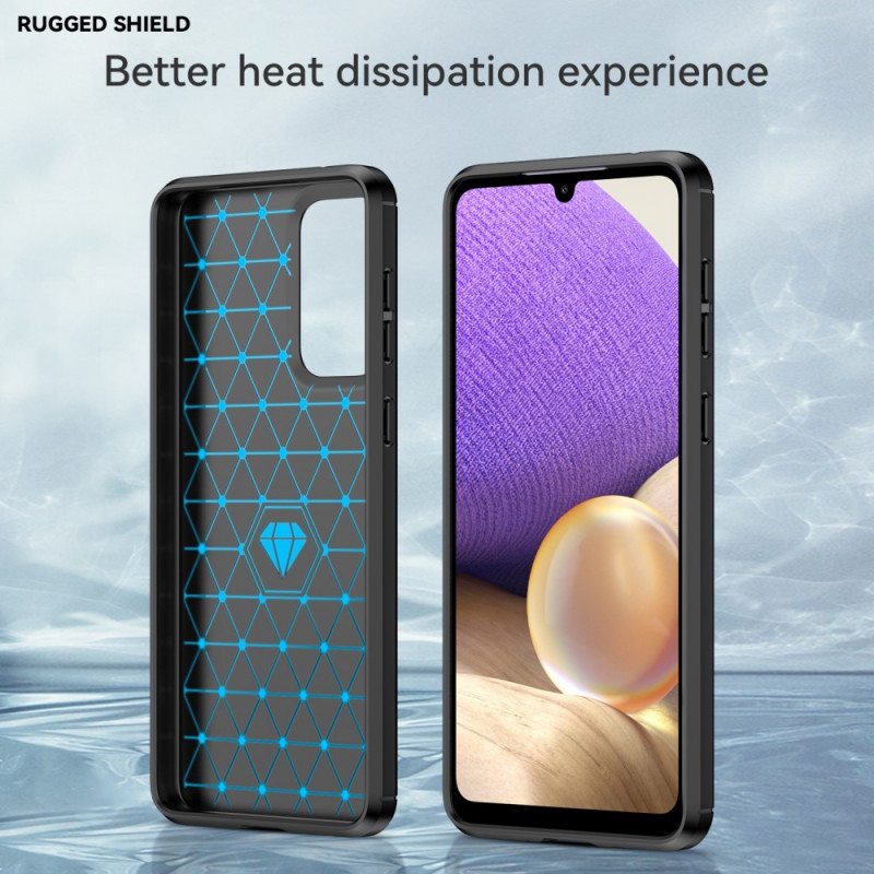 Case Samsung Galaxy A33 5G Harjattua Hiilikuitua