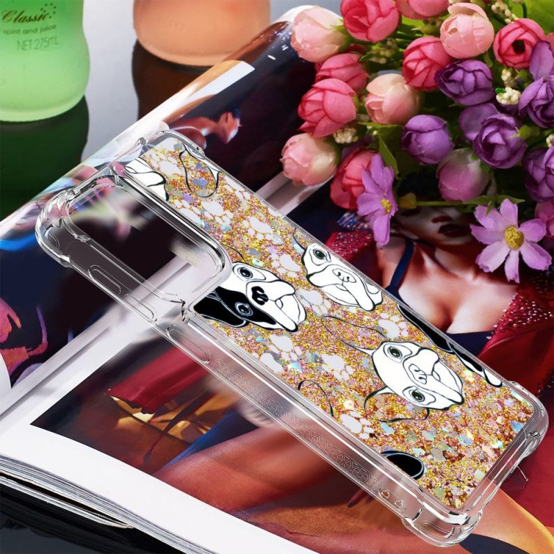 Case Samsung Galaxy A33 5G Herra Koiran Paljetteja