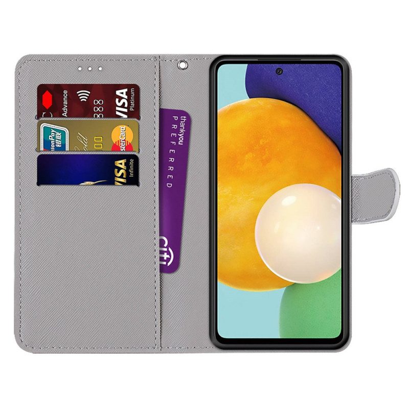 Flip Case Samsung Galaxy A33 5G Kosminen Taivas