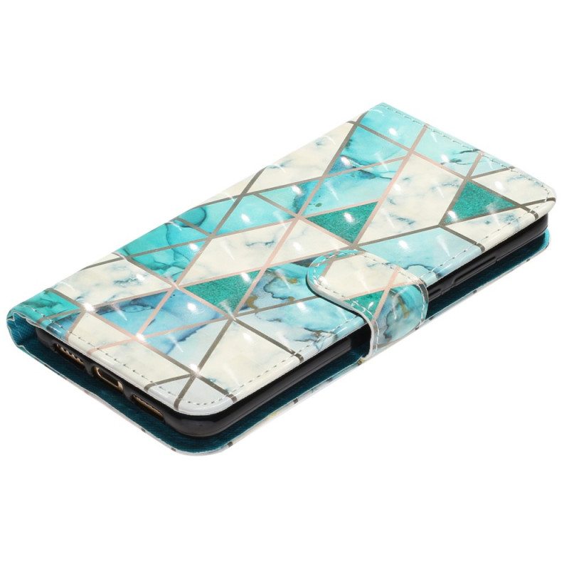 Kotelot Samsung Galaxy A33 5G Suojaketju Kuori Strip Marble