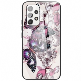 Kuori Samsung Galaxy A33 5G Butterflies Variation Karkaistu Lasi