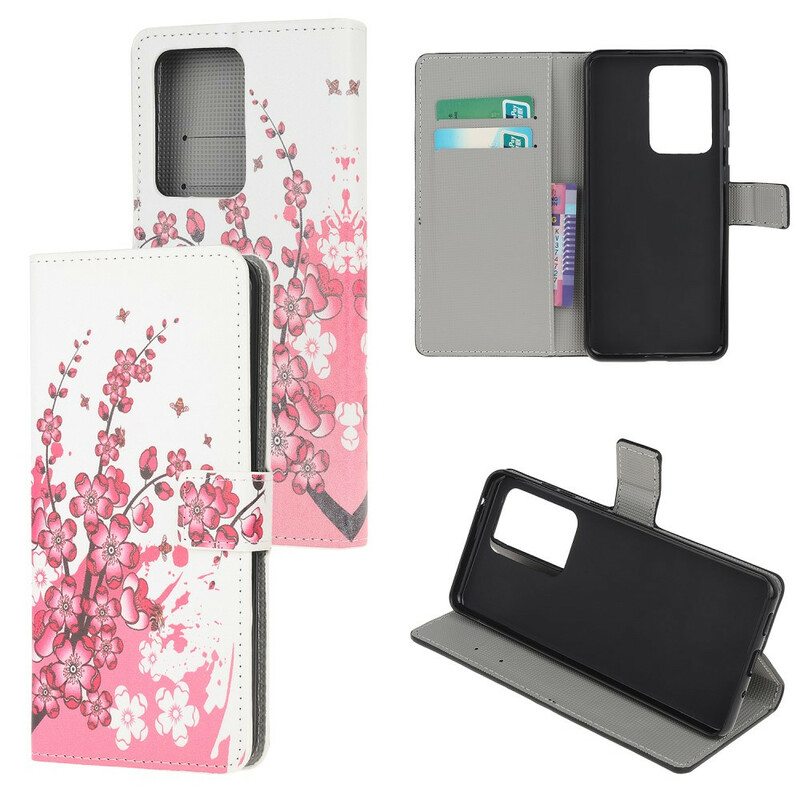 Flip Case Samsung Galaxy S20 Ultra Trooppiset Kukat