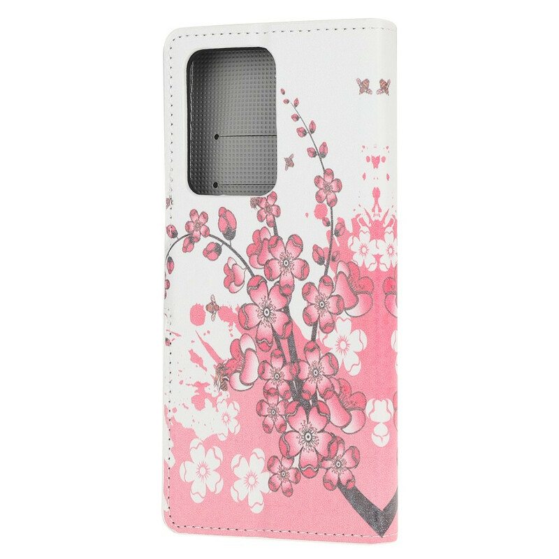 Flip Case Samsung Galaxy S20 Ultra Trooppiset Kukat