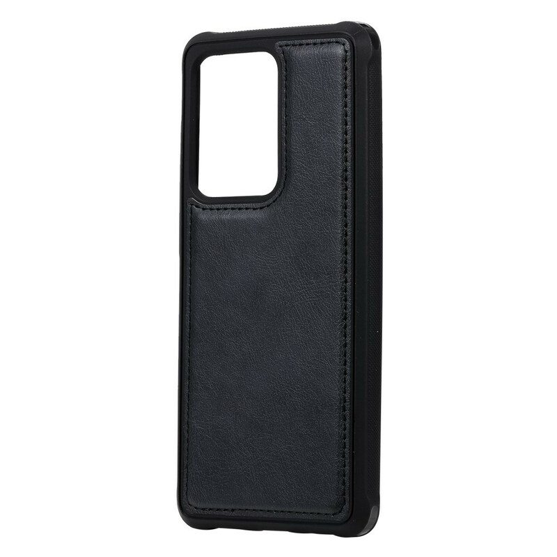 Kuori Flip Case Samsung Galaxy S20 Ultra Lompakkokuori Irrotettava Lompakko