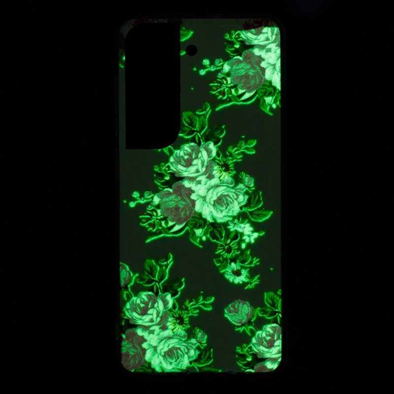 Case Samsung Galaxy S22 5G Fluoresoivat Liberty Flowers