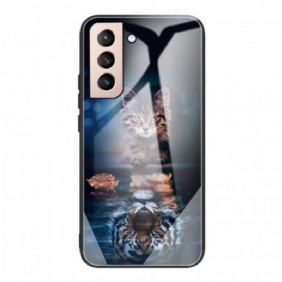 Case Samsung Galaxy S22 5G My Tiger Tempered Glass