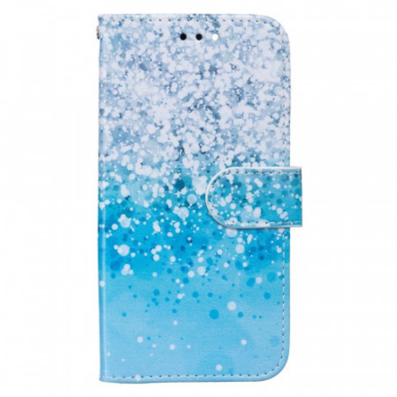 Kotelot Samsung Galaxy S22 5G Sininen Glitter Gradientti