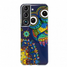 Kuori Samsung Galaxy S22 5G Fluoresoiva Pöllön Mandala