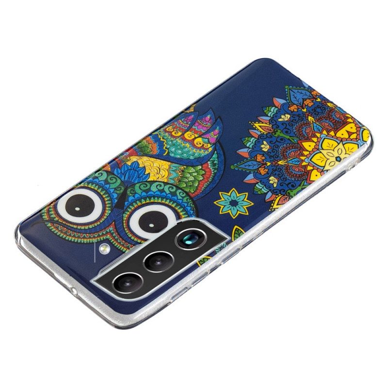 Kuori Samsung Galaxy S22 5G Fluoresoiva Pöllön Mandala