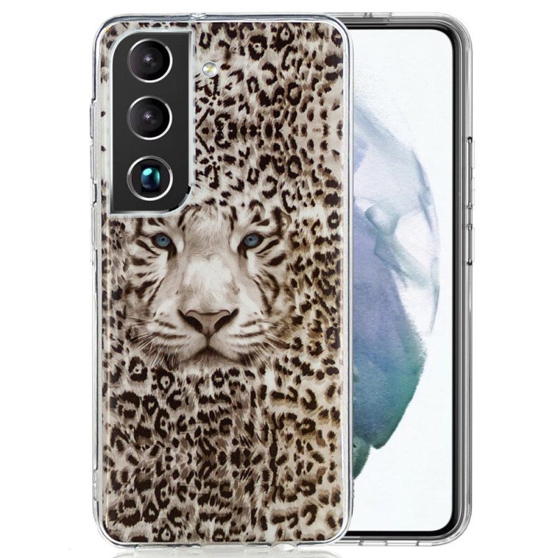 Kuori Samsung Galaxy S22 5G Leopardi Loisteputki