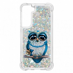 Kuori Samsung Galaxy S22 5G Neiti Owl Sequins