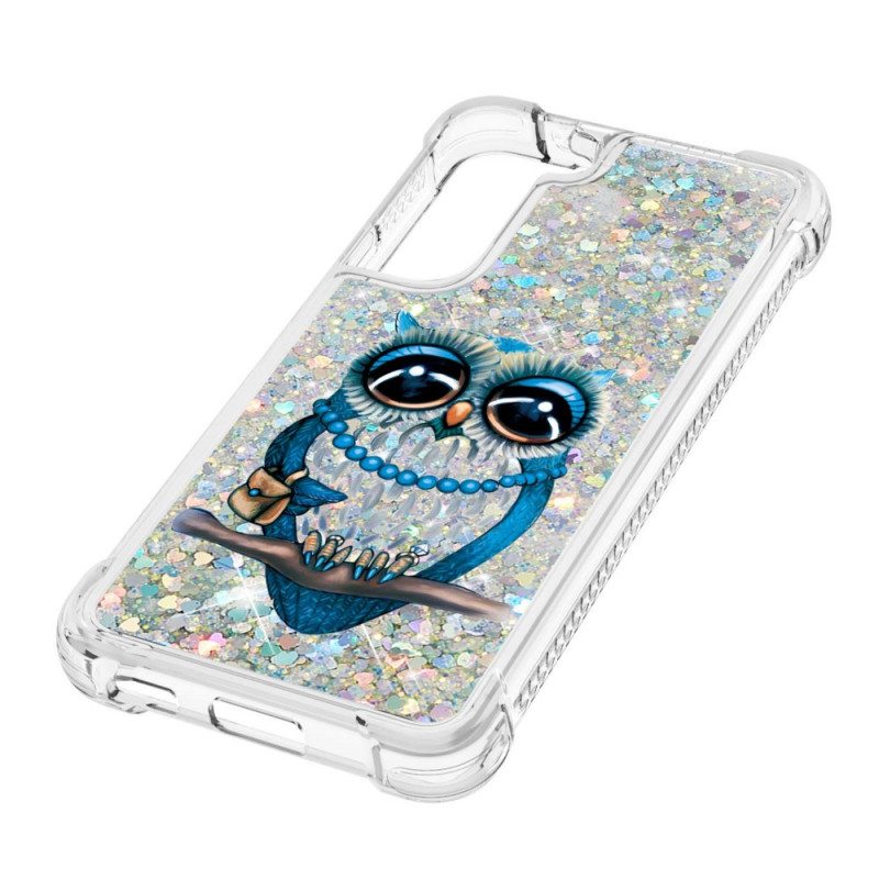 Kuori Samsung Galaxy S22 5G Neiti Owl Sequins