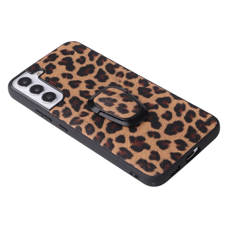 Kuori Samsung Galaxy S22 5G Snake-tyylinen Sormusteline