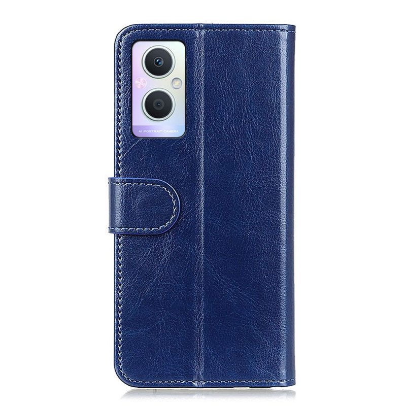 Kotelot Oppo Reno 8 Lite Faux Leather Finesse