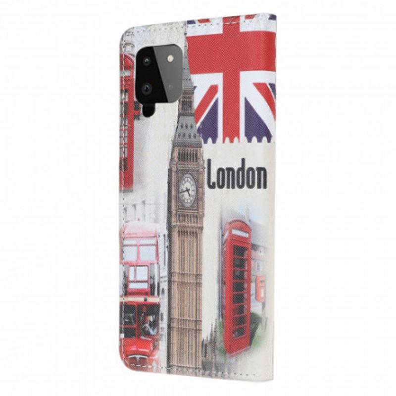 Flip Case Samsung Galaxy A22 Lontoon Elämä