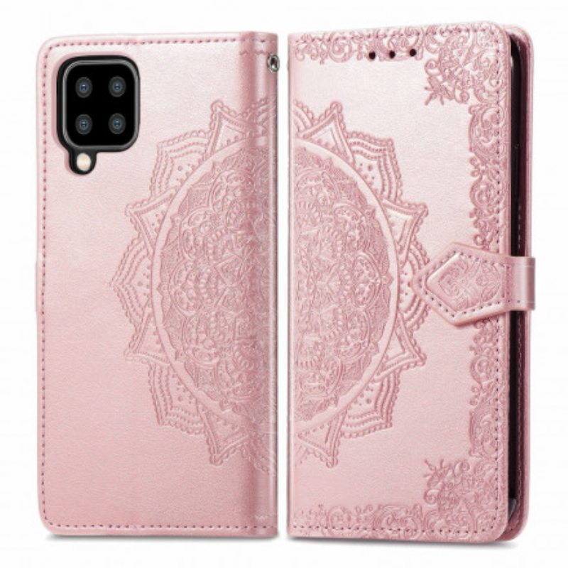 Flip Case Samsung Galaxy A22 Mandala Keskiaika