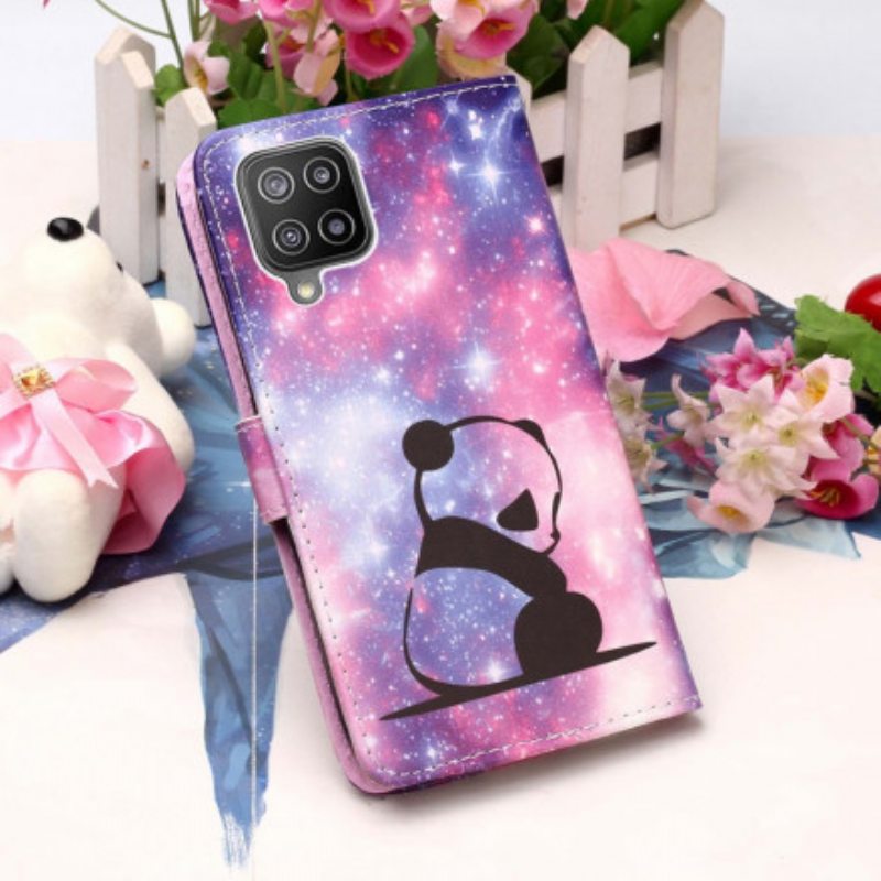 Flip Case Samsung Galaxy A22 Panda Galaxy