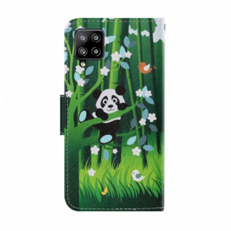 Kotelot Samsung Galaxy A22 Panda Kävely