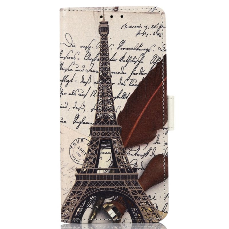 Flip Case OnePlus 11 5G Runoilijan Eiffel-torni