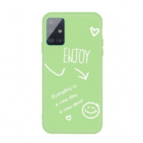 Case Samsung Galaxy A71 Silikoni Nauti