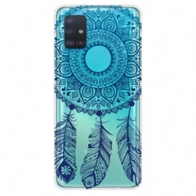 Case Samsung Galaxy A71 Yksikukkainen Mandala