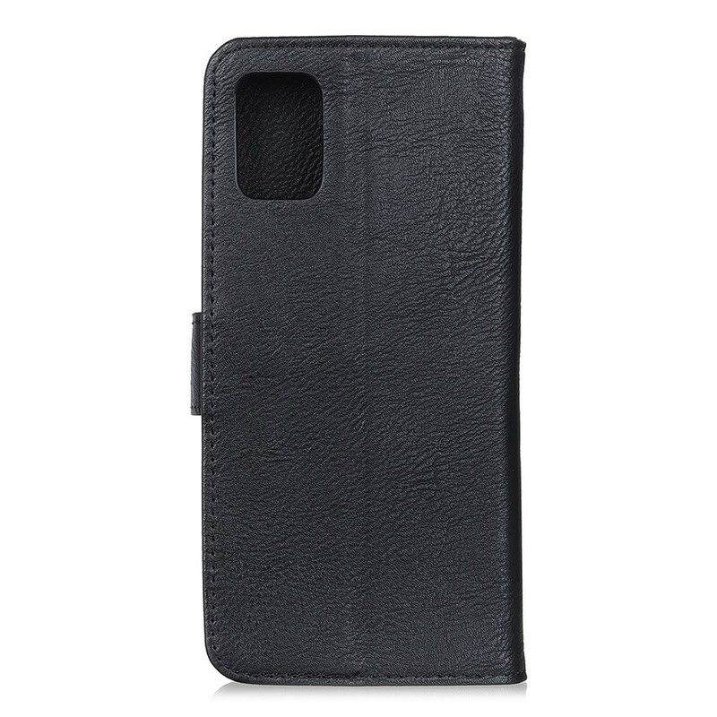 Flip Case Samsung Galaxy A71 Keinonahka Khazneh