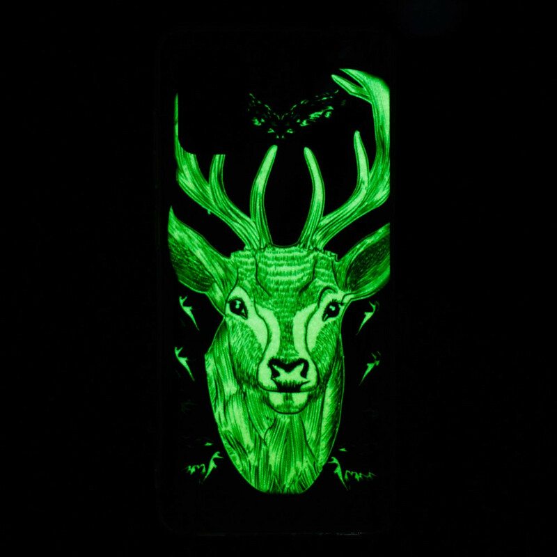 Kuori Samsung Galaxy A71 Fluoresoiva Majestic Deer