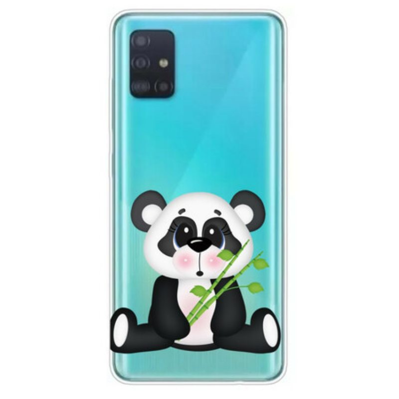 Kuori Samsung Galaxy A71 Saumaton Surullinen Panda