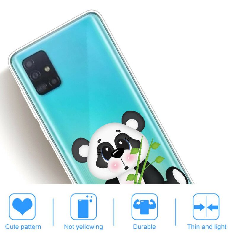 Kuori Samsung Galaxy A71 Saumaton Surullinen Panda