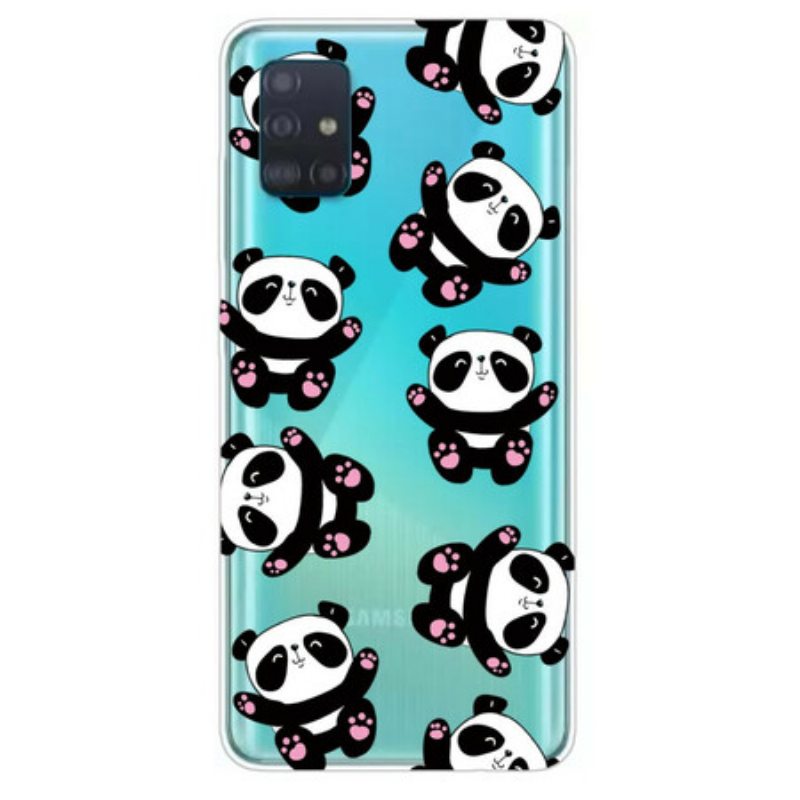 Kuori Samsung Galaxy A71 Top Panda Fun