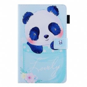 Flip Case Samsung Galaxy Tab A7 Lite Söpö Panda