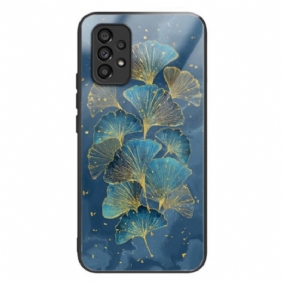 Case Samsung Galaxy A53 5G Karkaistu Lasi Ginkgo Leaves