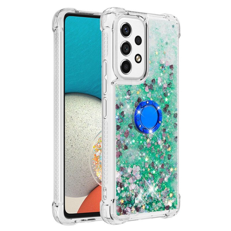 Case Samsung Galaxy A53 5G Paljetteja Rengastuella